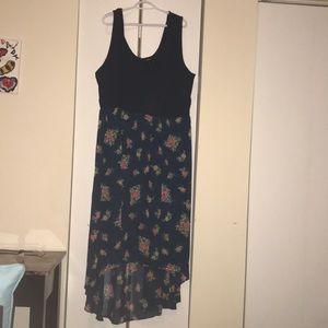 Torrid size 5 hi-lo floral dress
